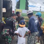 Sambut HUT TNI, Kodim 1710/Mimika Gelar Gerakan Pangan Murah Sambut HUT TNI, Kodim 1710/Mimika Gelar Gerakan Pangan Murah