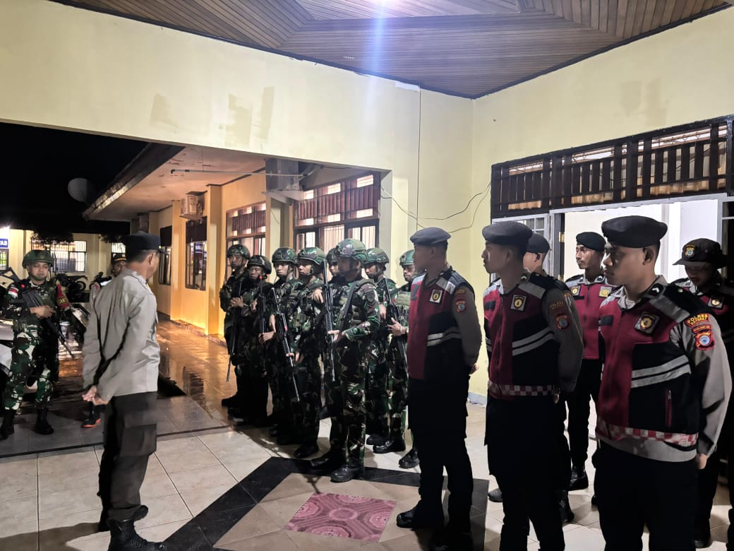 Polres Maybrat Gelar Patroli Gabungan Skala Besar Bersama TNI–Polri Pastikan Maybrat Aman dan Kondusif