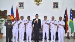 Satgas Port Visit TNI AL Tiba di Papua New Guinea, Laksanakan Courtesy Call ke KBRI di Port Moresby