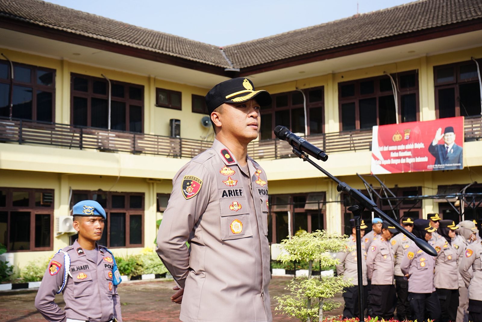 Apel Jam Pimpinan, Kompol Arif Nazaruddin Ingatkan Optimalisasi CCTV dan Program Kapolda