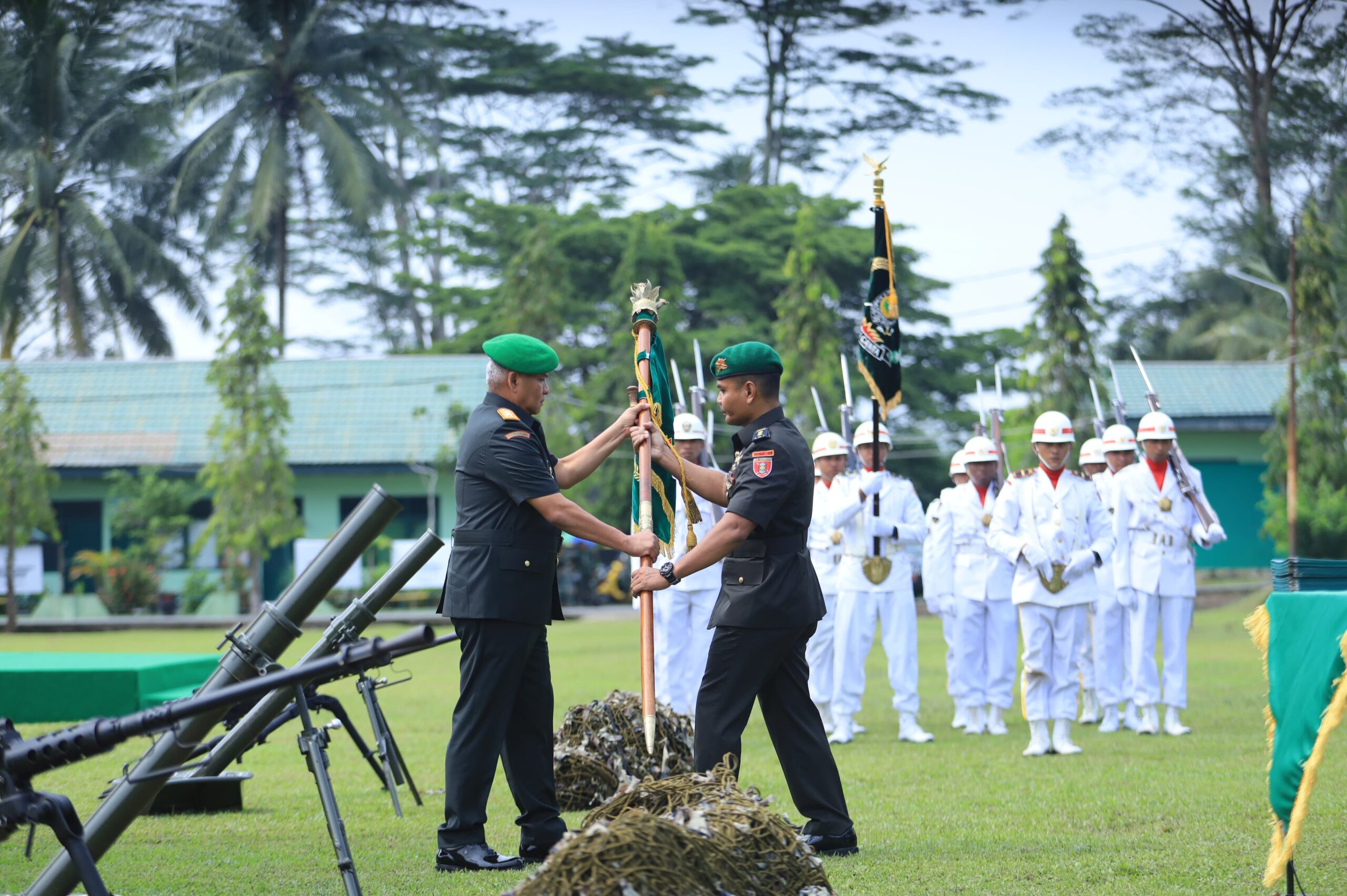 Pergantian pejabat di lingkungan TNI di Jajaran Kodam VI/Mulawarman Pergantian pejabat di lingkungan TNI di Jajaran Kodam VI/Mulawarman