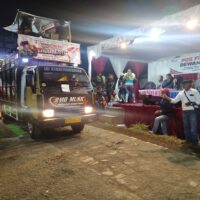 Ribuan warga berbondong-bondong menyaksikan Festival Tahunan Yang di Adakan oleh kepala desa Pandansari