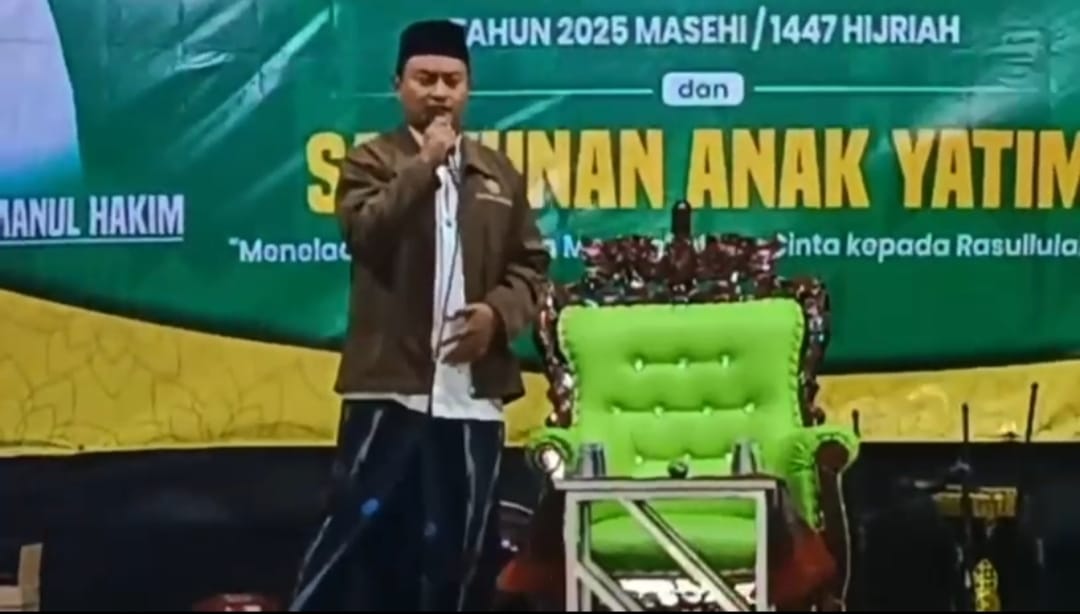 Pidato Lurah Kebonsari Kulon ikromi Di Acara Maulid Nabi Tuai Kontroversi, Menuding Media hanya mencari keuntungan pribadi