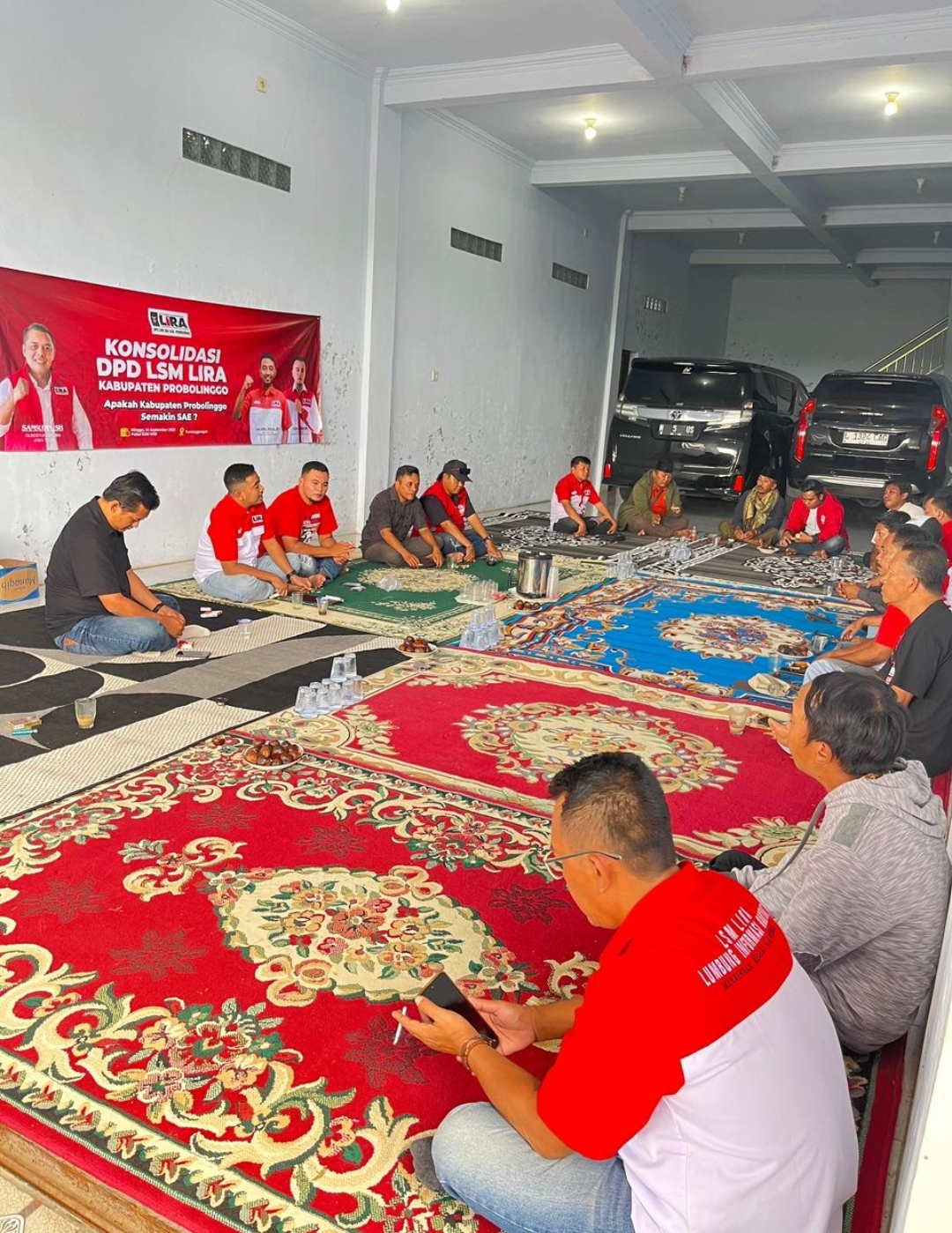 Rapat Konsolidasi DPD LSM LIRA Kabupaten Probolinggo, Angkat Tema “Apakah Probolinggo Semakin Sae”