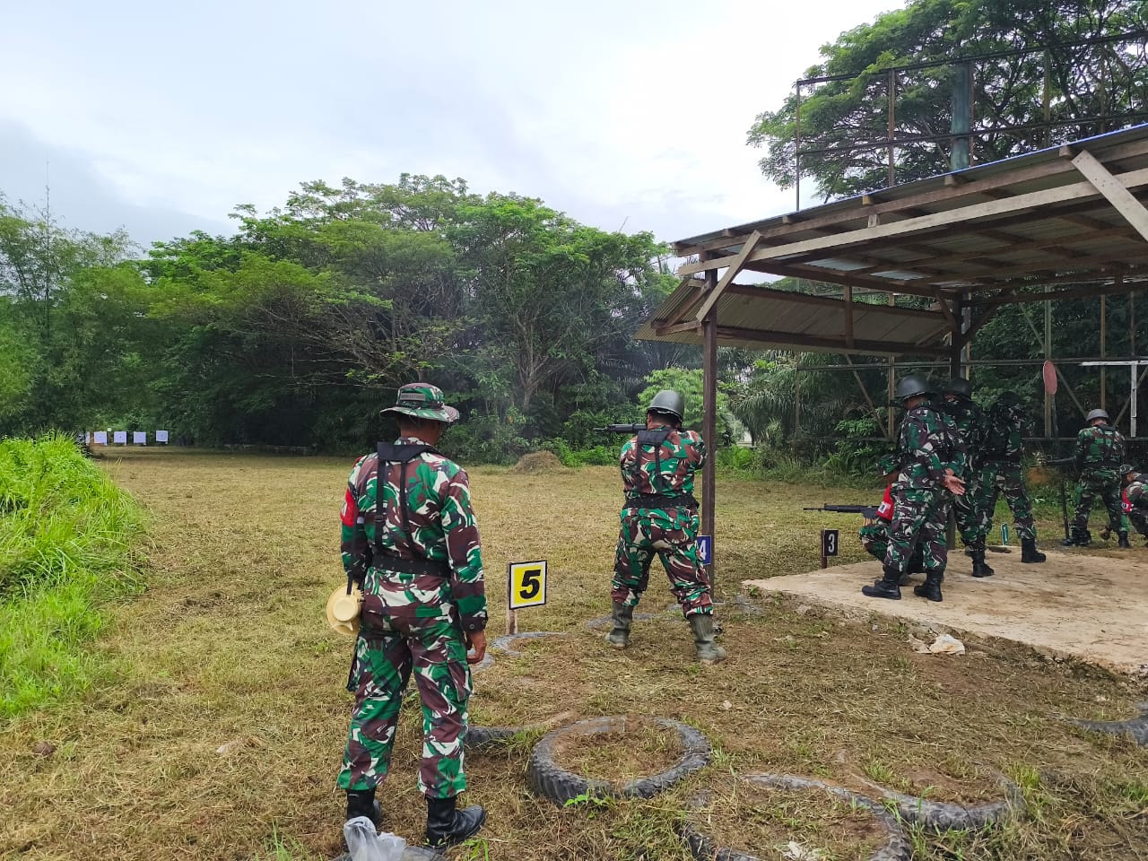 Jaga Keterampilan Prajurit, Kodim 0906/Kkr Gelar Latihan Menembak Jaga Keterampilan Prajurit, Kodim 0906/Kkr Gelar Latihan Menembak