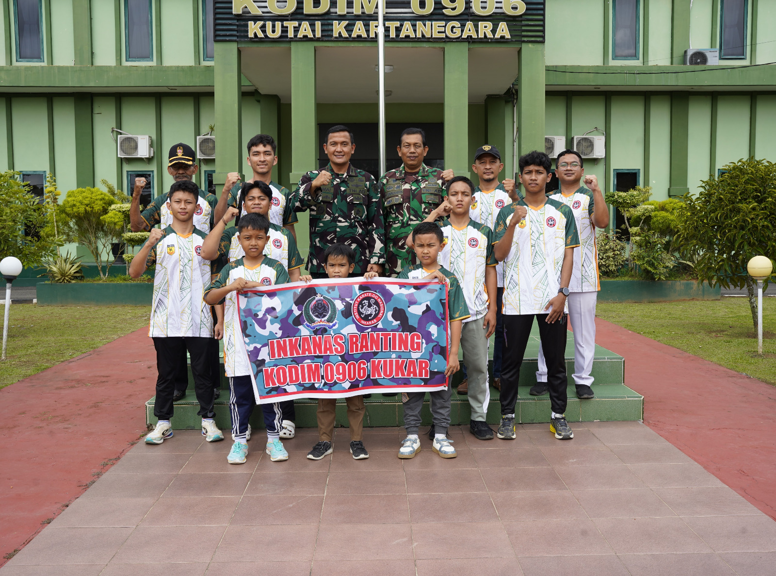 Kontingen Inkanas Kodim 0906/Kkr Siap Berlaga di Open Tournament Karate Piala Panglima TNI