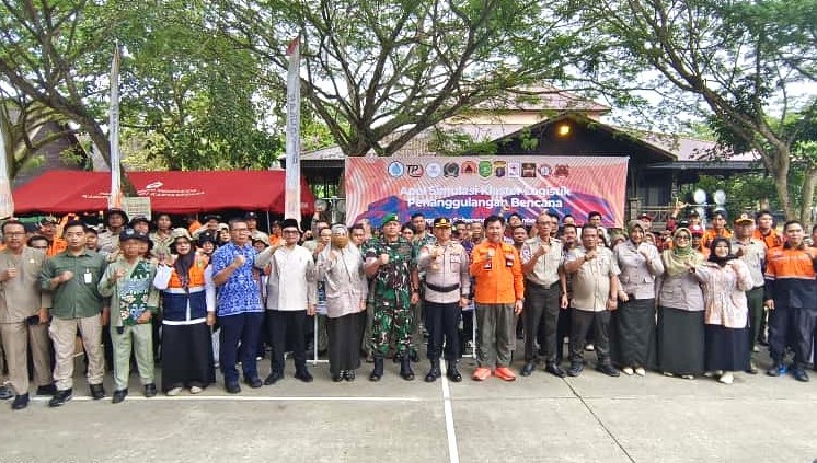 Apel Simulasi Klaster Logistik untuk Penanggulangan Bencana Alam, Bukti Sinergi Kodim dan BPBD dalam Tanggap Darurat