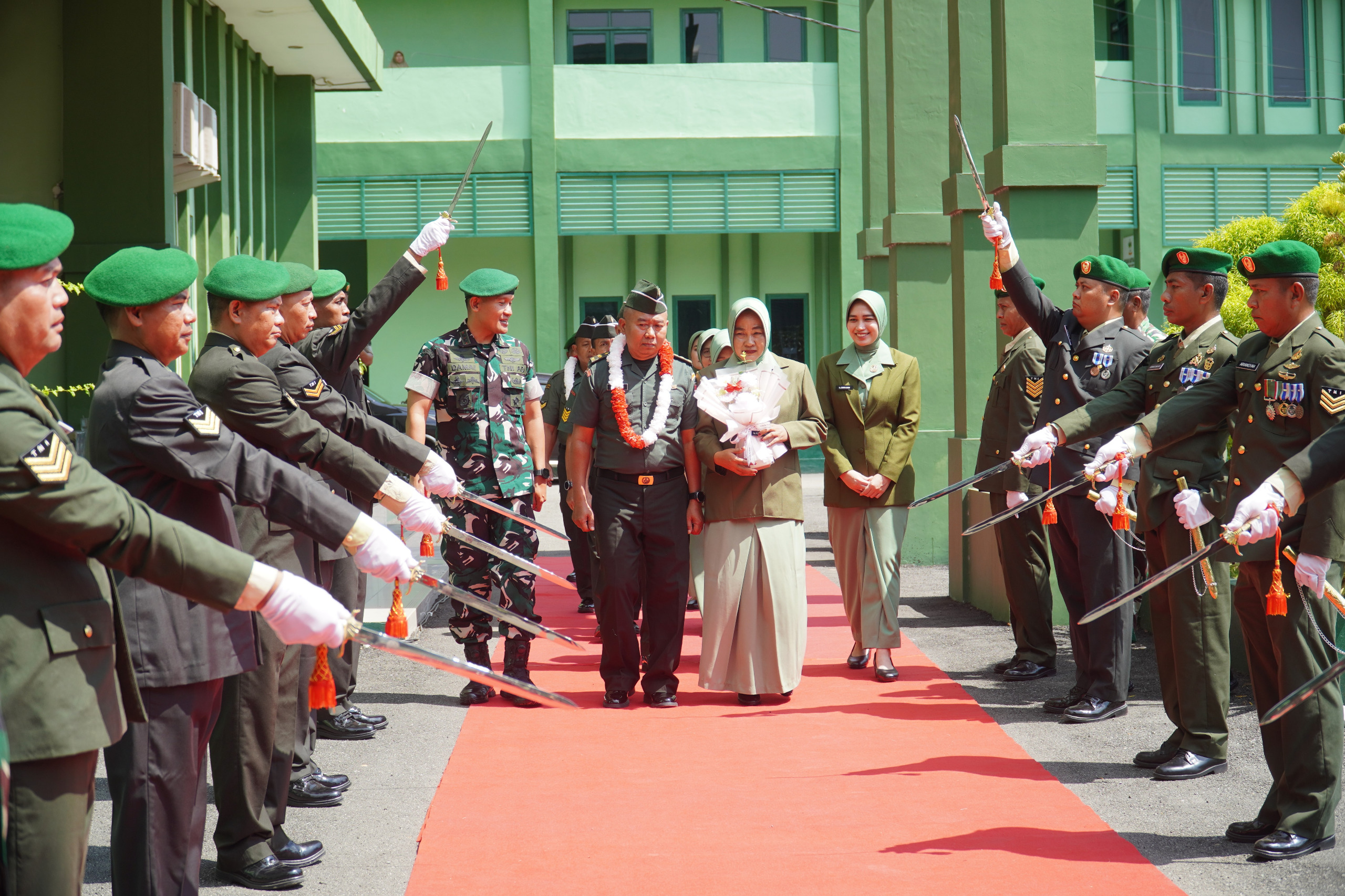 Lepas Personel Purna Bakti, Kodim 0906/Kkr Gelar Tradisi Sangkur Pora