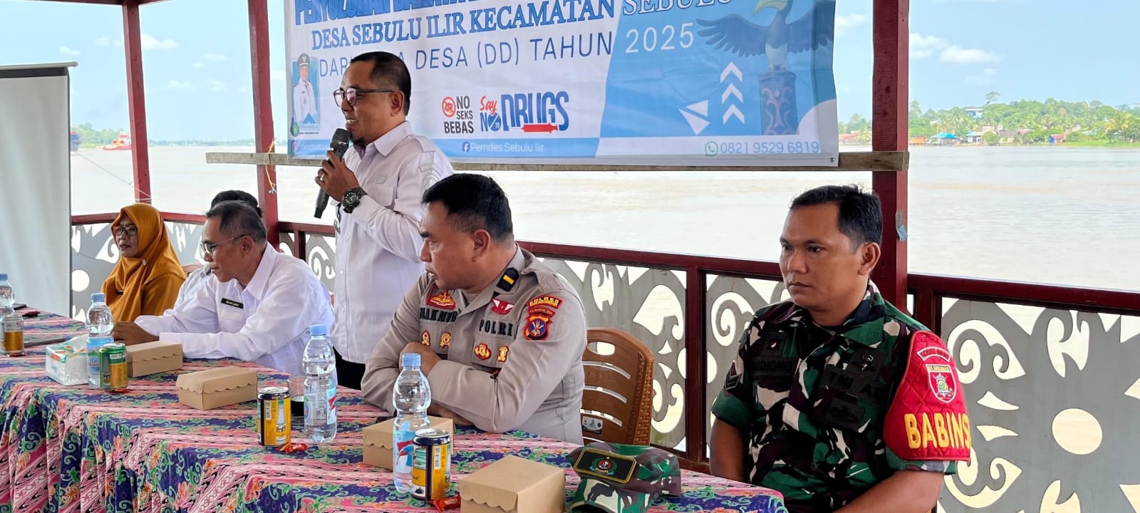 Babinsa Sebulu Ilir Hadiri Penyuluhan Bahaya Narkoba Dan pergaulan Bebas Pada Pelajar