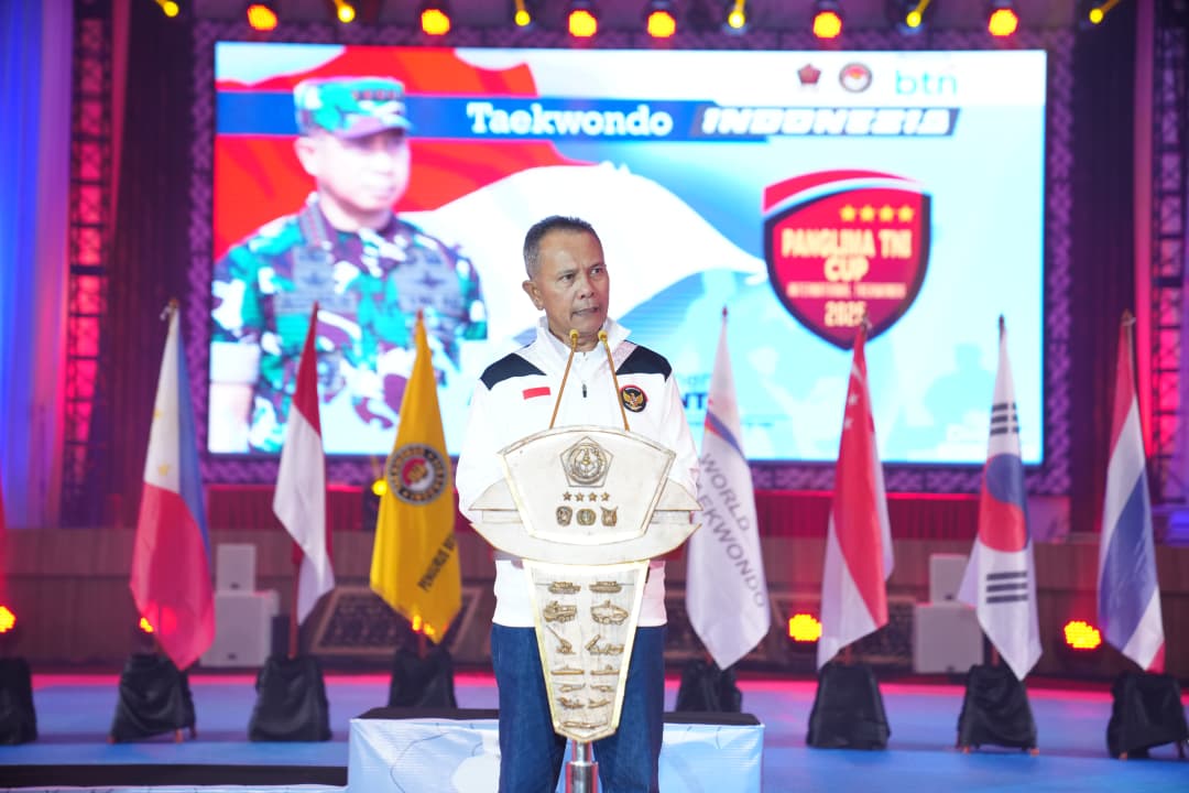 Kasum TNI Tutup Kejuaraan Taekwondo Internasional Panglima TNI Cup 2025 Kasum TNI Tutup Kejuaraan Taekwondo Internasional Panglima TNI Cup 2025
