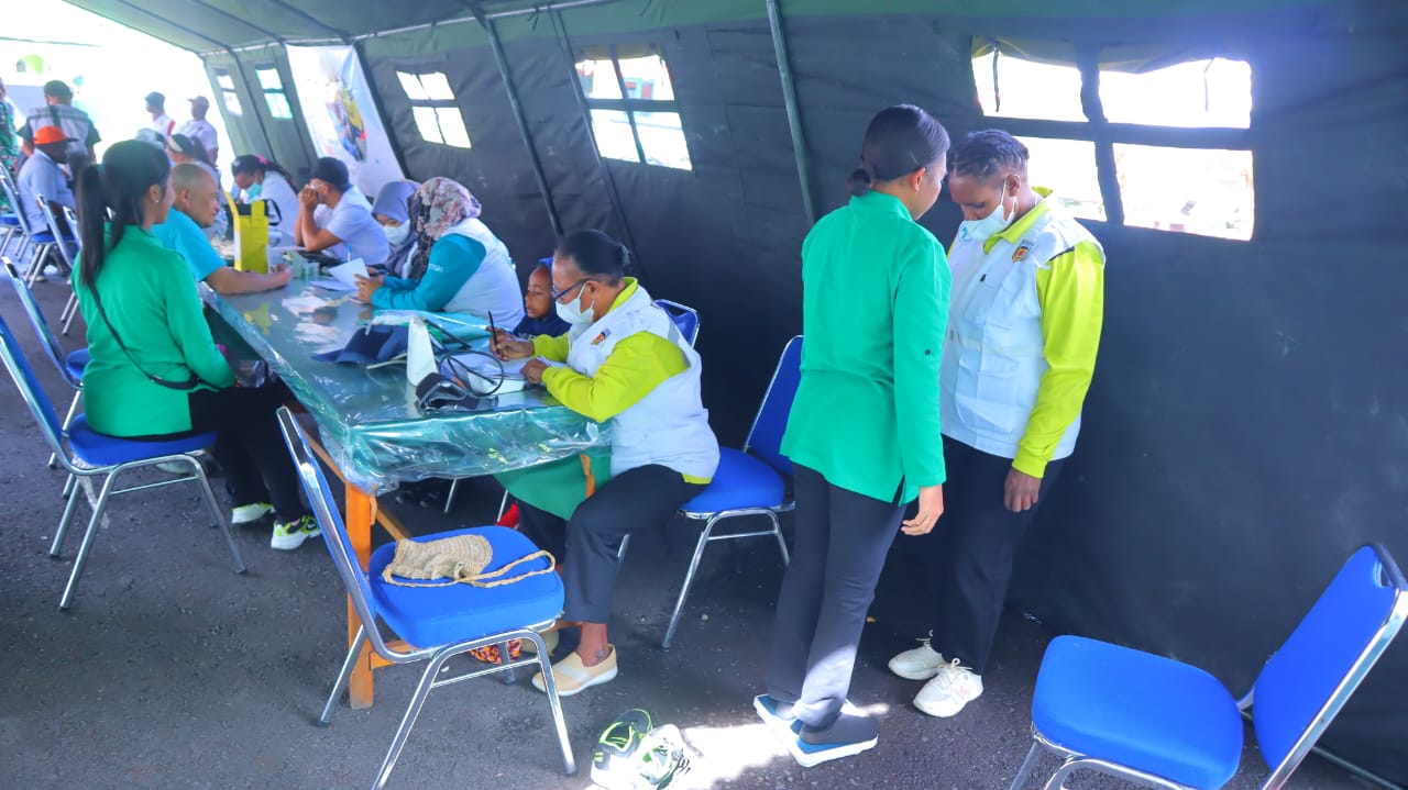 Peduli Dengan Kesehatan Anggota Kodim 1714/PJ Laksanakan Kegiatan CKG Peduli Dengan Kesehatan Anggota Kodim 1714/PJ Laksanakan Kegiatan CKG