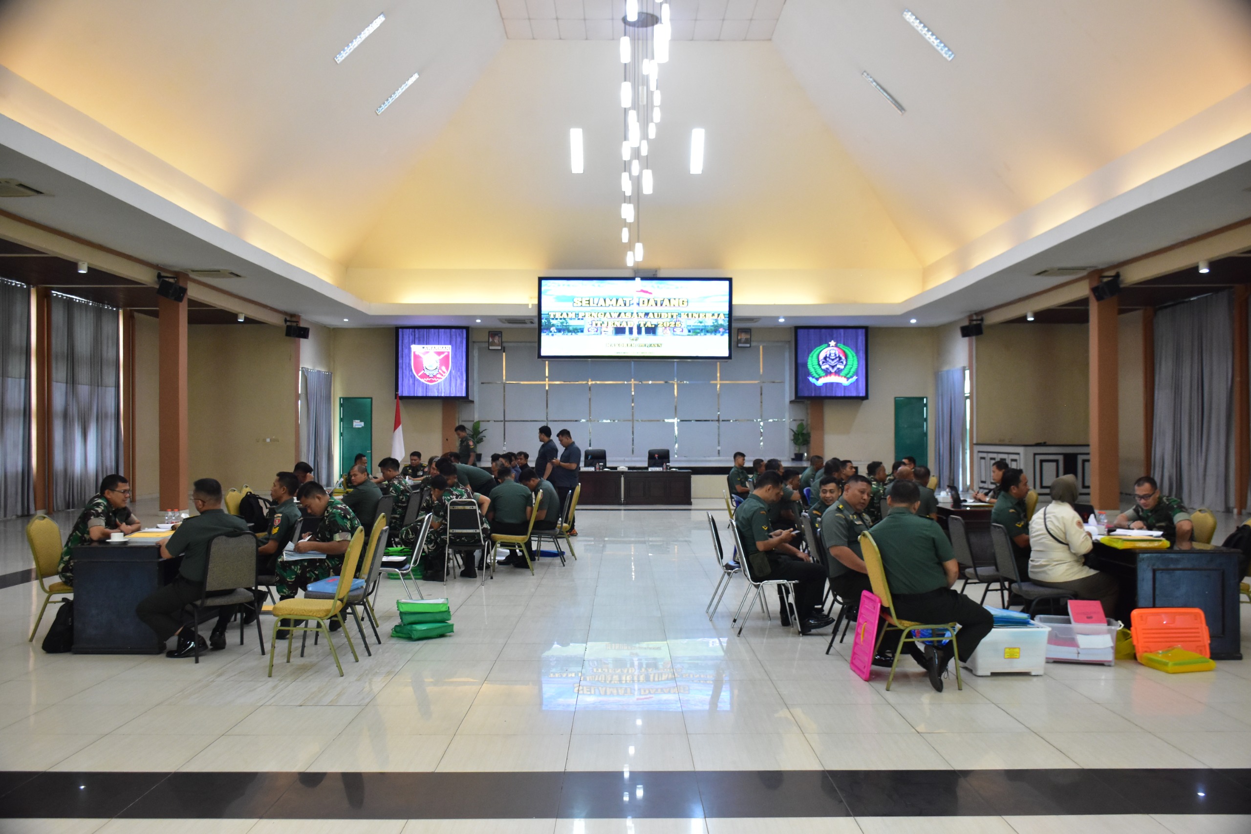 Taklimat Awal Audit Kinerja Itjenad TA 2025 di Korem 091/ASN