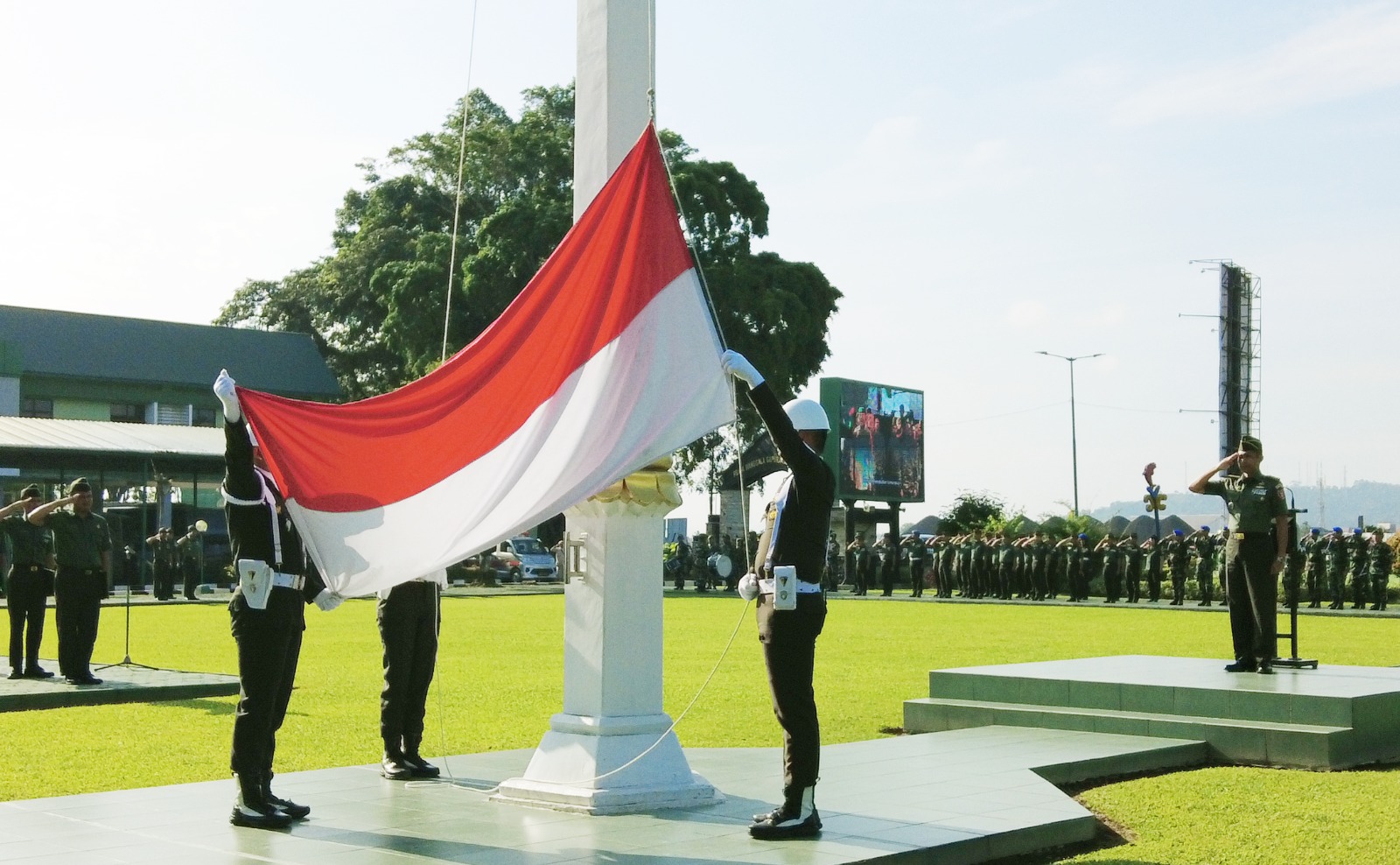 Korem 091/ASN Kobarkan Semangat Sumpah Pemuda Korem 091/ASN Kobarkan Semangat Sumpah Pemuda