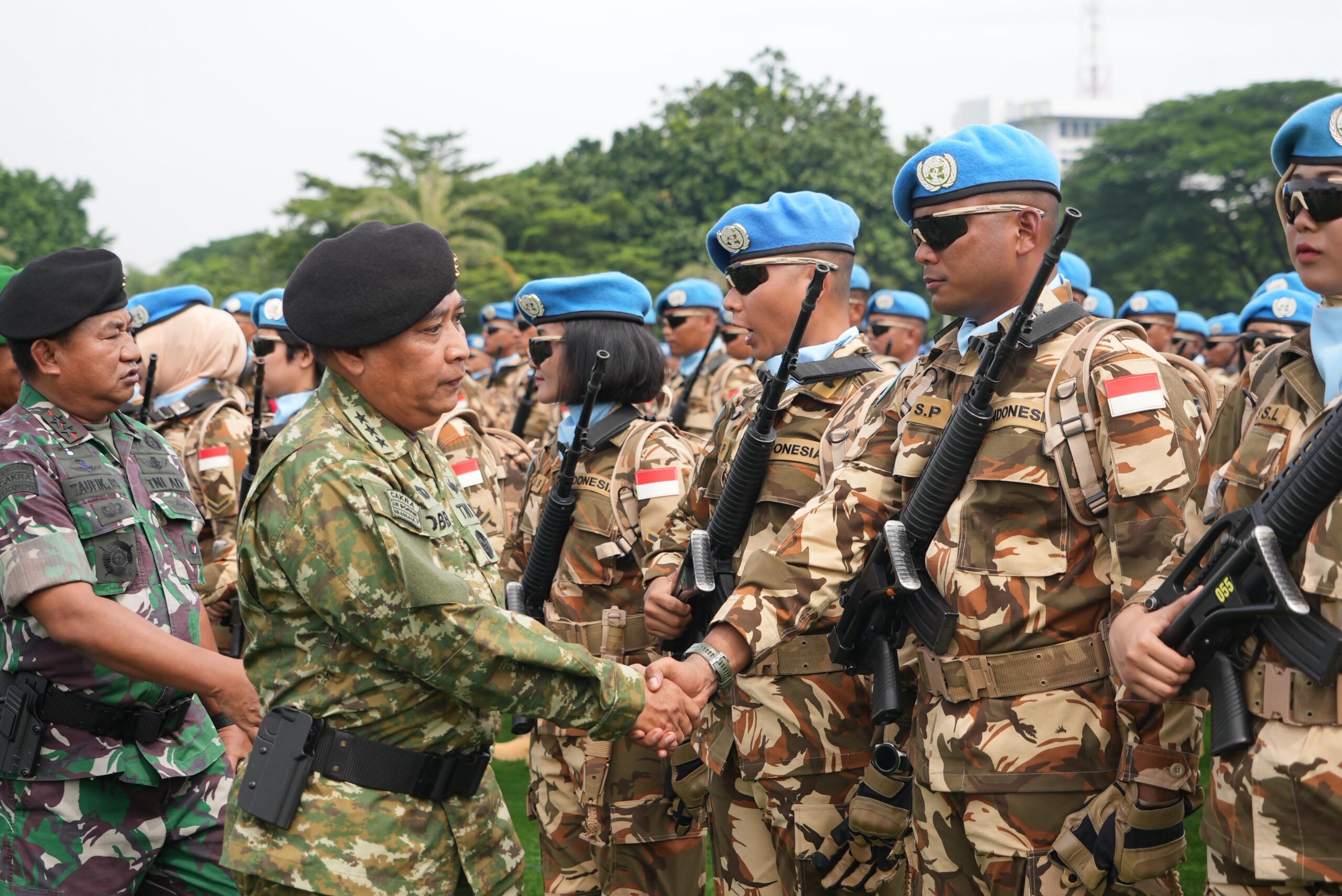 Satgas BGC TNI Konga XXXIX-G MONUSCO TA 2025 Siap Berangkat Ke Kongo Satgas BGC TNI Konga XXXIX-G MONUSCO TA 2025 Siap Berangkat Ke Kongo