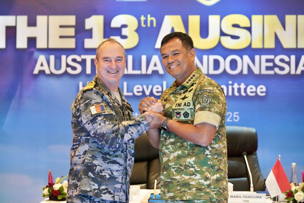 Wakil Panglima TNI dan Panglima Australia Pimpin Sidang ke-13 AUSINDO HLC