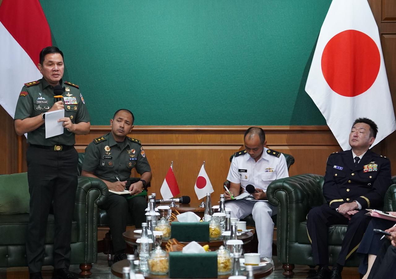 Delegasi Sasakawa Peace Foundation Jepang Kunjungi Akademi Militer