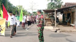 Pengawalan Koramil Wonomerto Dan Pengamanan Pawai / Kirab Memperingati Hari Santri