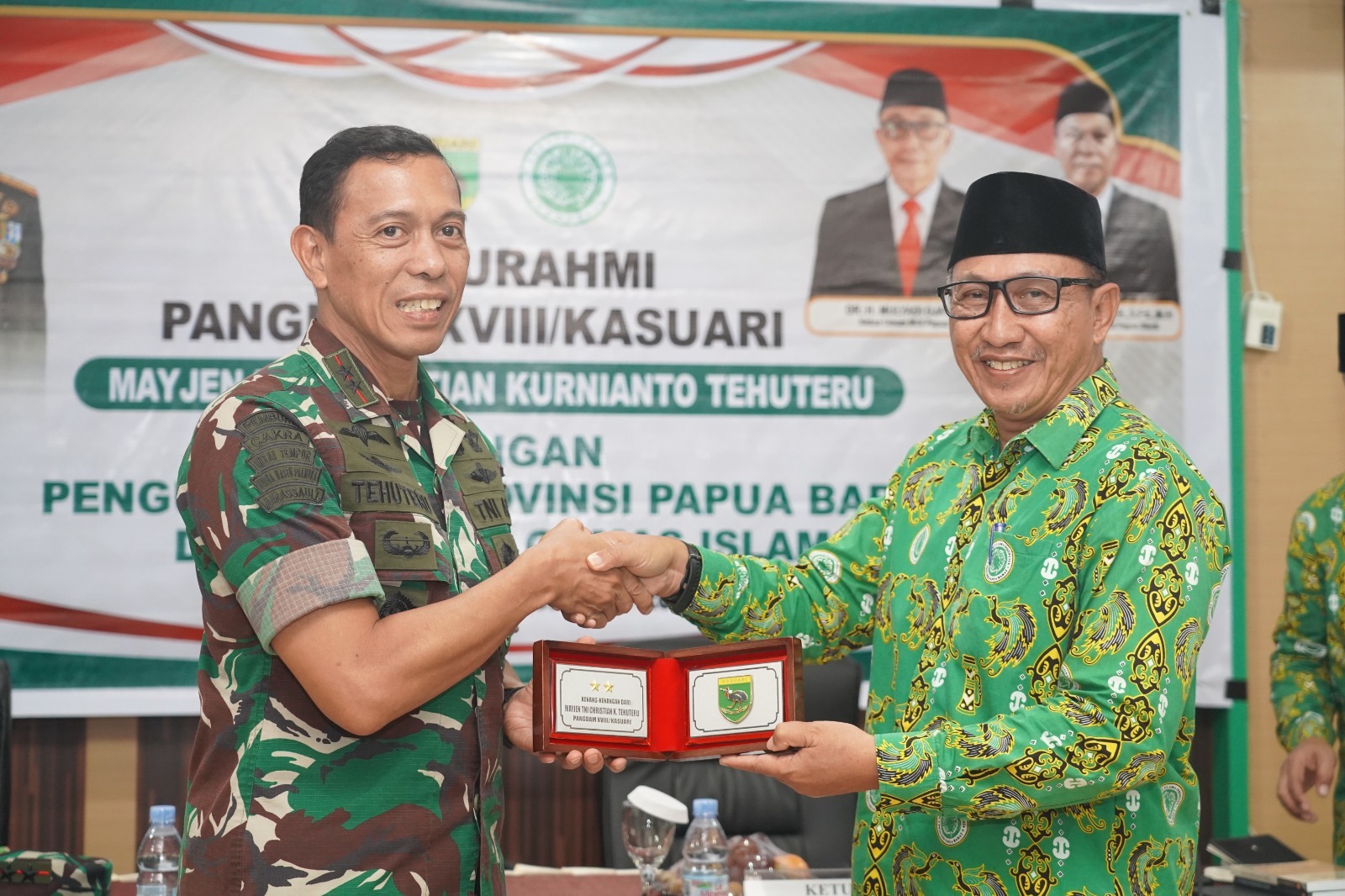 Pangdam Kasuari Sambangi MUI Papua Barat “Wujudkan Kolaborasi Lintas Iman Demi Papua Barat yang Maju dan Damai”