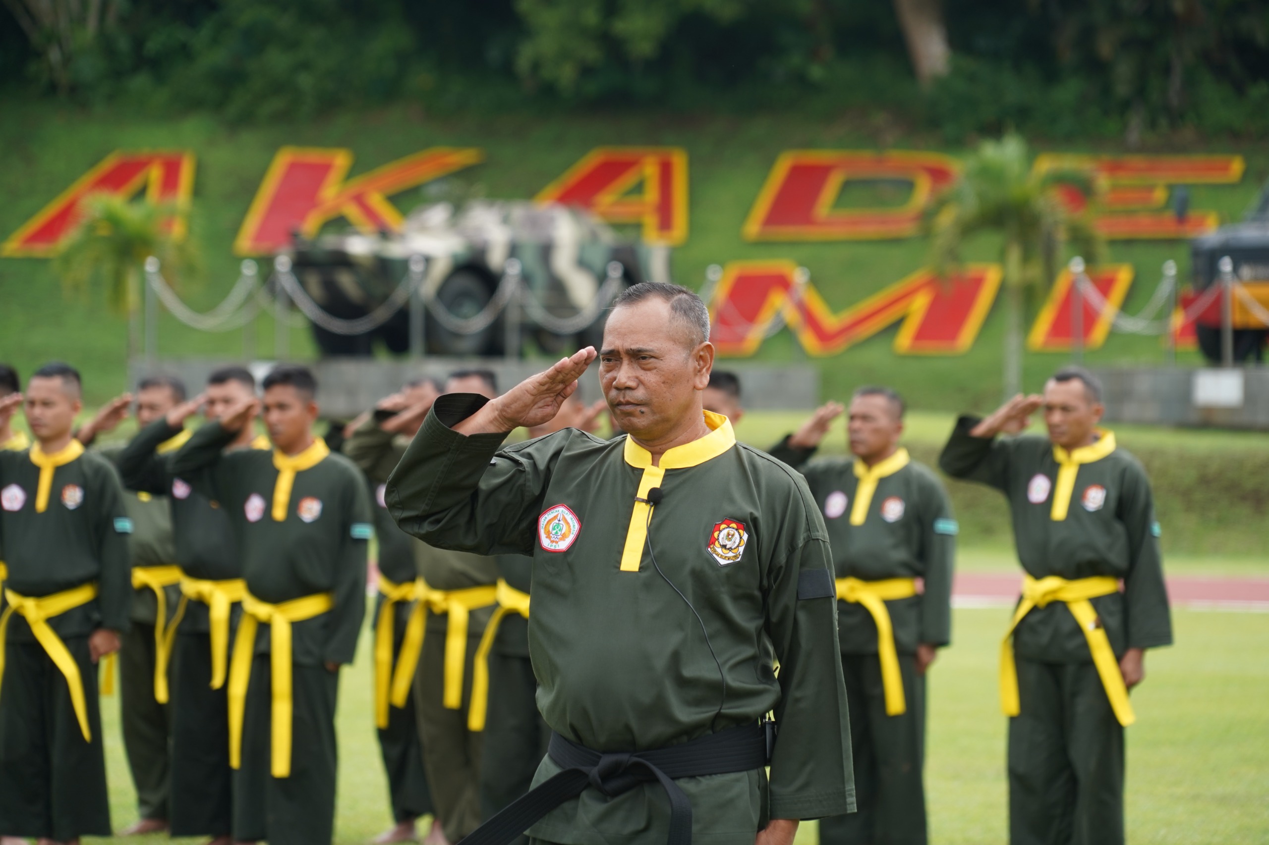 Latihan Kader Pelatih Pencak Silat Militer Akmil Tahun 2025 Resmi Ditutup