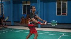 Jumat Sehat, Prajurit Yonif 2 Marinir Laksanakan Olahraga Futsal dan Bulutangkis