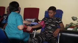 Wujud Kepedulian Sosial, Kodaeral XIV Turut Serta Donor Darah UT Sorong Wujud Kepedulian Sosial, Kodaeral XIV Turut Serta Donor Darah UT Sorong