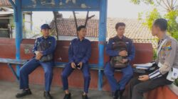 Polantas Berikan himbauan keselamatan Berkendara Pada Karyawan Pabrik kayu