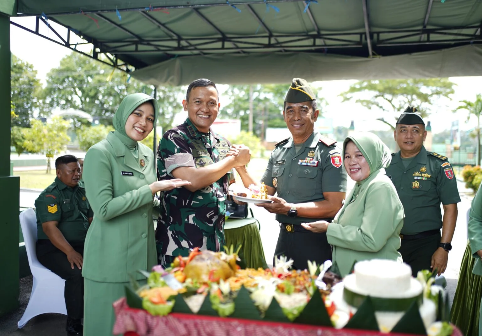 Sebanyak 51 Personel Kodim 0906/Kkr Laksanakan Korps Raport Kenaikan Pangkat