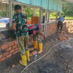Satgas TMMD ke-126 Kodim 1810/Tambrauw Lanjutkan Pembangunan Gereja Advent di Kampung Babak, Wujud Nyata Kemanunggalan TNI dan Rakyat Satgas TMMD ke-126 Kodim 1810/Tambrauw Lanjutkan Pembangunan Gereja Advent di Kampung Babak, Wujud Nyata Kemanunggalan TNI dan Rakyat