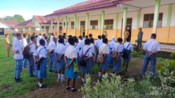 Generasi Muda Cinta Tanah Air, Satgas TMMD 126 Laksanakan Penyuluhan di SMK N 1 Yembun
