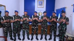 Laksanakan Binpomau, Danpuspomau Tinjau Kesiapan Satpom Lanud Sultan Hasanuddin