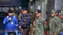 Panglima TNI Dampingi Menhan RI Saksikan Uji Penembakan Torpedo Kapal Selam Otonom Buatan Anak Bangsa