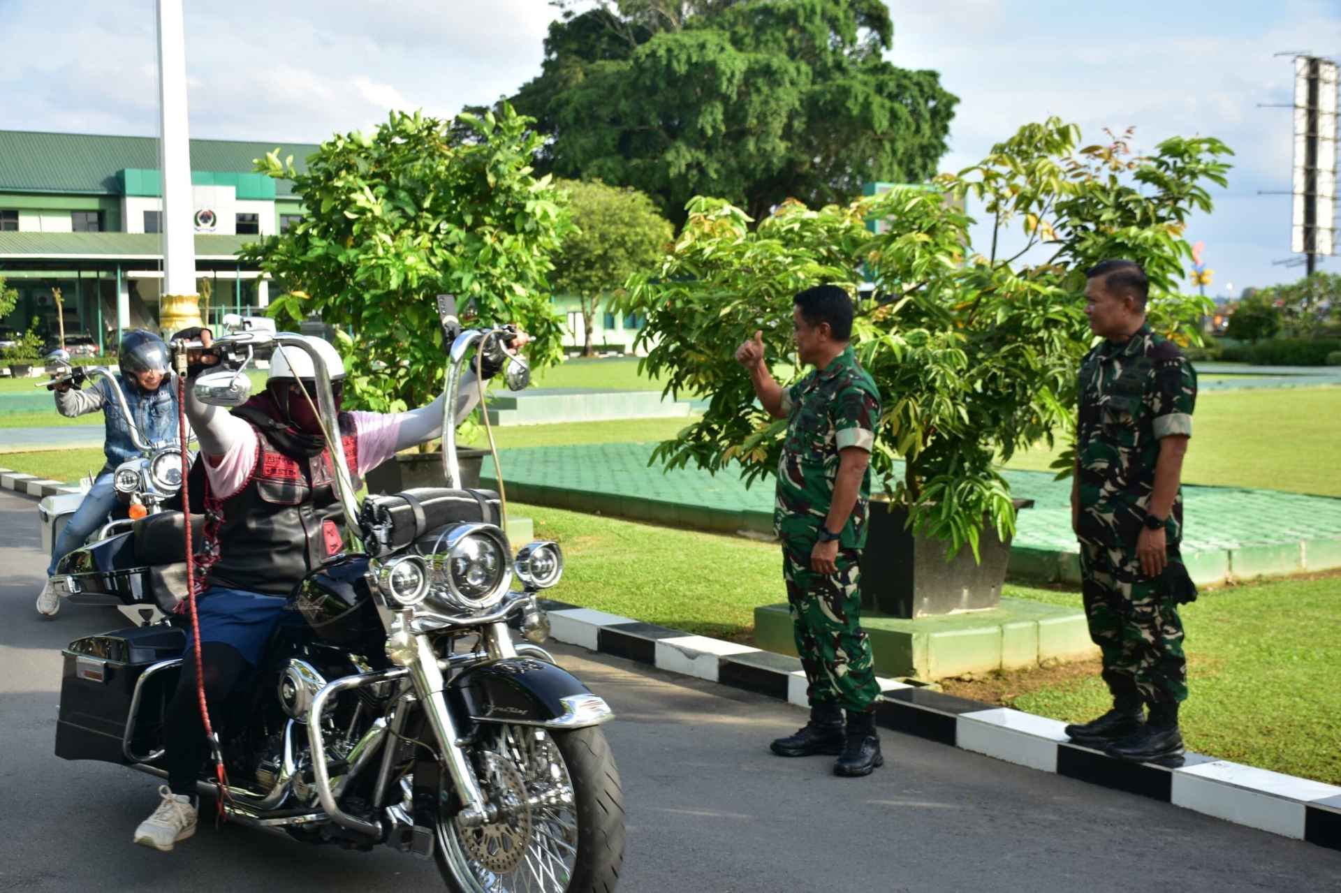 Silaturahmi, Danrem 091/ASN Terima kunjungan Direktur Utama PT. PLN Nusa Daya,