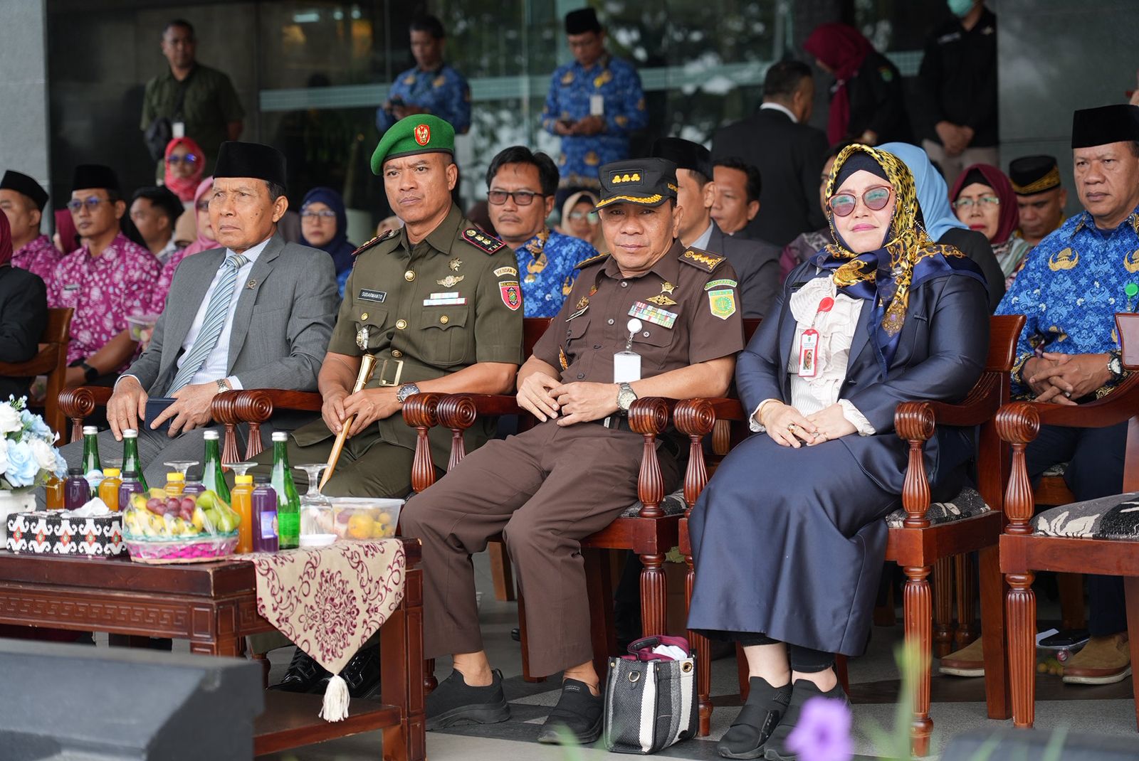 Danrem 091/ASN Komitmen Dukung Program Kesehatan dan Tingkatkan Kesadaran Masyarakat