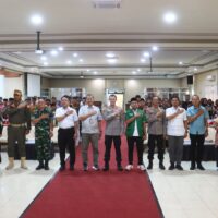 Pesan Kapolres Probolinggo Kota Kepada 150 Pelajar Dalam Kegiatan Launching Deklarasi Duta Anti Kekerasan