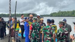 Dukung Pelestarian Budaya Bangsa, Dandim 1710/Mimika Hadiri Pembukaan Lomba Dayung dan Pentas Seni Budaya