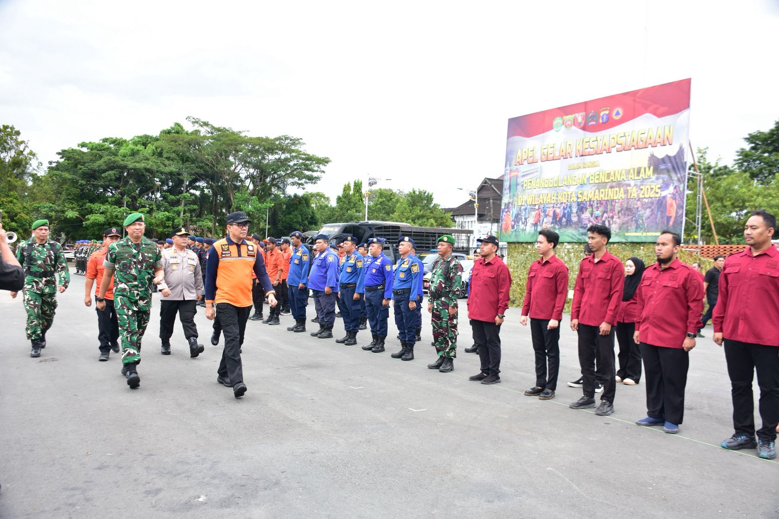 Danrem 091/ASN : Kesiapsiagaan Penanggulangan Bencana Alam Merupakan Prioritas Utama