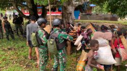 Warga Moskona Utara Mengungsi Akibat Serangan Kelompok kriminal bersenjata(KKB), TNI–Polri Bantu Evakuasi dan Beri Perlindungan