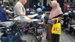 Satlantas Polres lumajang Giat Polantas Sosialisasi OPS Zebra Semeru Beri Edukasi Tertib Lalu lintas Pada wajib Pajak