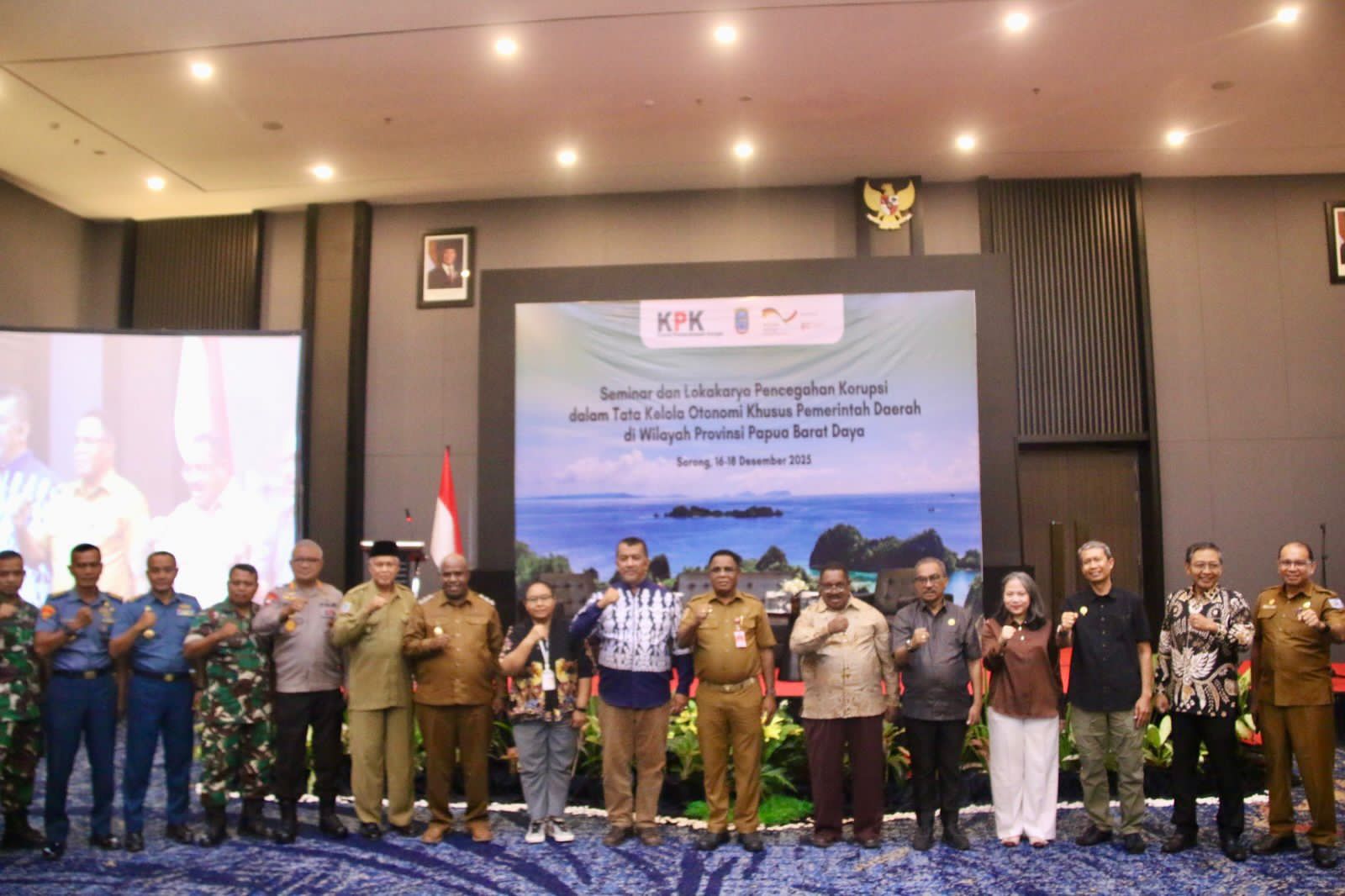 Wujudkan Tata Kelola Transparan, Koarmada III Hadiri Lokakarya Pencegahan Korupsi