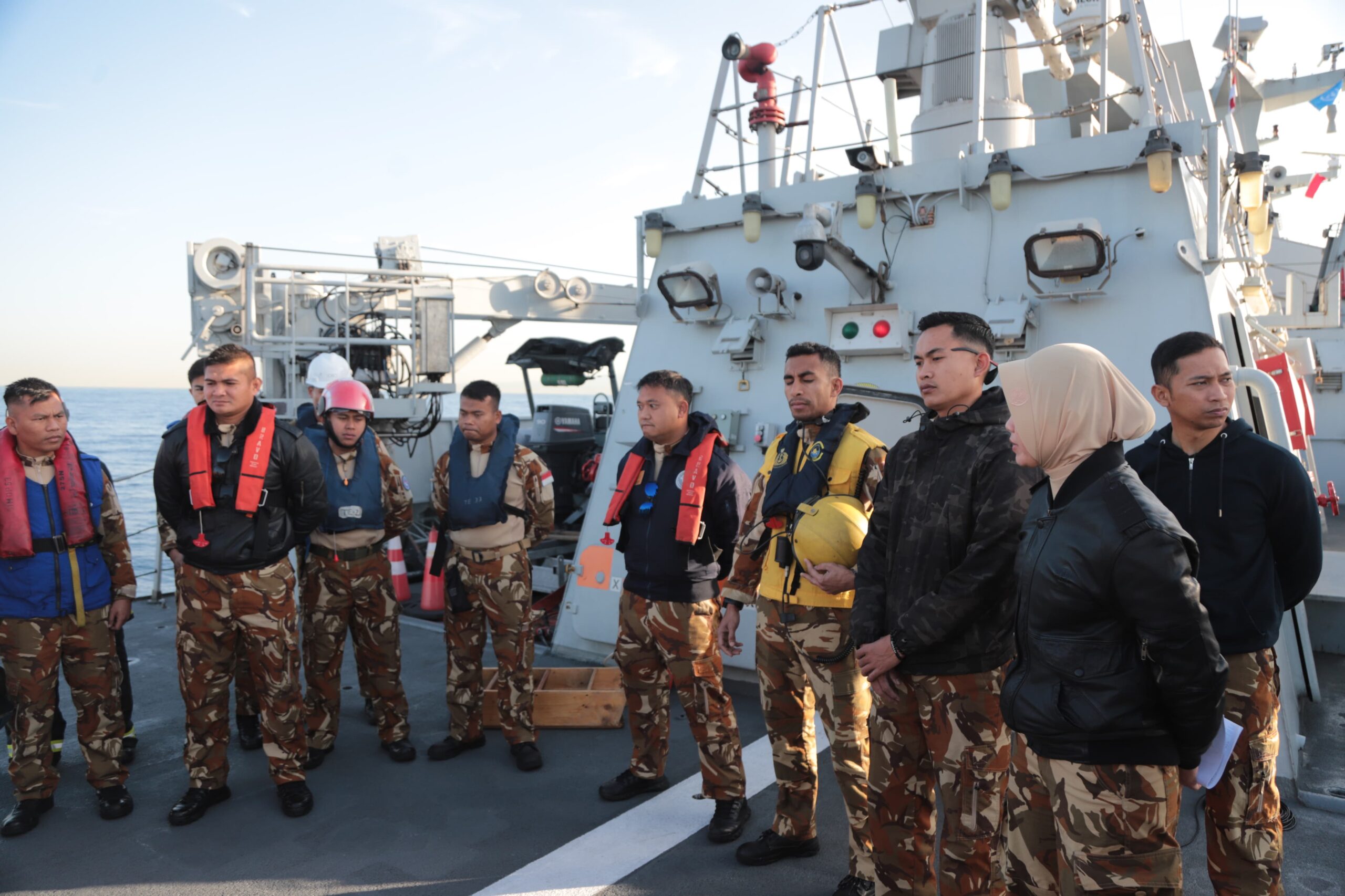 Satgas MTF TNI Konga XXVIII-P/UNIFIL Berhasil Laksanakan WINCHEX DAN Medevac Dengan LAF Air Force