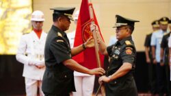 Wapang TNI Pimpin Sertijab Kapuspen TNI, Dan PMPP, dan Kapusjaspermildas