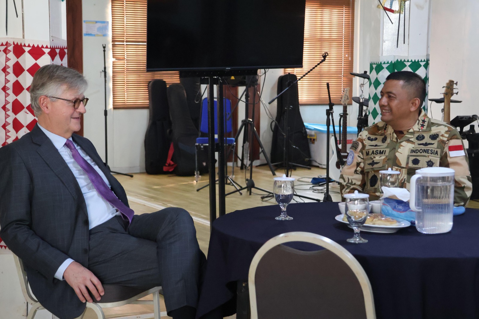 USG DPO Mr. Jean-Pierre Lacroix : PBB Sangat Menghargai Kontribusi Indonesia dan Peran Penting Satgas Kontingen Garuda di Republik Afrika Tengah