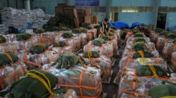 TNI Lakukan Airdrop Bantuan Sembako 5,4 Ton di Blankejeren, Gayo Lues