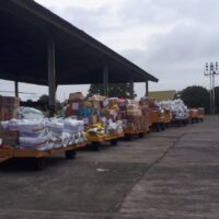 Posko Peduli Bencana Lanud Sultan Hasanuddin Salurkan Bantuan Untuk Korban Bencana di Aceh, Sumbar dan Sumut