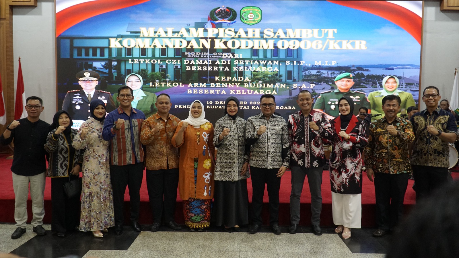 Malam Pisah Sambut Dandim 0906/Kutai Kartanegara Malam Pisah Sambut Dandim 0906/Kutai Kartanegara