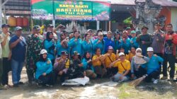 Peringati Hari Juang TNI AD, Koramil14 Gelar Karya Bakti Pembersihan Tempat Ibadah