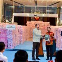 Panglima TNI Hadiri Penyerahan Uang Sitaan Negara Rp 6,6 Triliun di Kejaksaan Agung