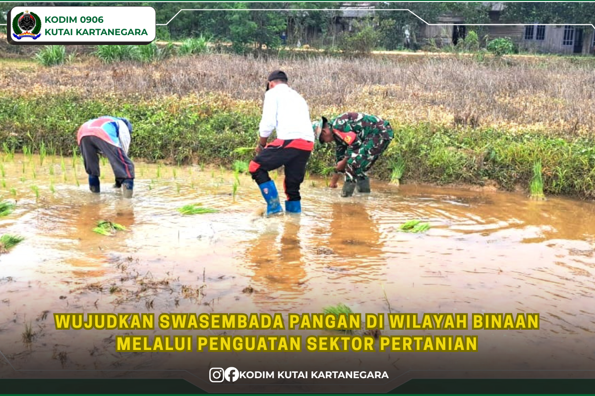 Wujudkan Swasembada Pangan di Wilayah Binaan Melalui Penguatan Sektor Pertanian Wujudkan Swasembada Pangan di Wilayah Binaan Melalui Penguatan Sektor Pertanian