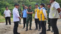 Kasum TNI Tinjau Pembangunan Hunian Sementara di Desa Napa Tapanuli Selatan