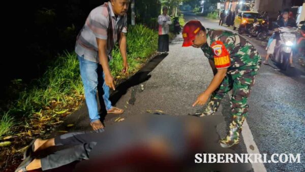 Geger Penemuan Jasad Pria di Tengah Jalan Desa Mojolegi, Diduga Korban Kecelakaan